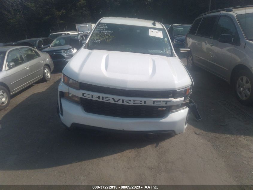 2021 CHEVROLET SILVERADO 1500 CUSTOM - 3GCPYBEK2MG457732