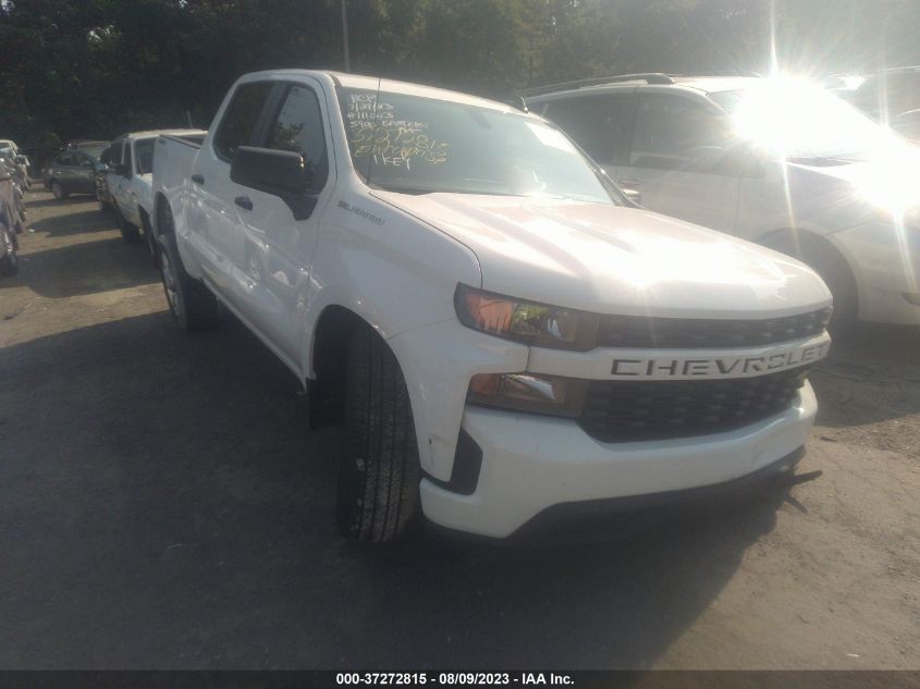 2021 CHEVROLET SILVERADO 1500 CUSTOM - 3GCPYBEK2MG457732
