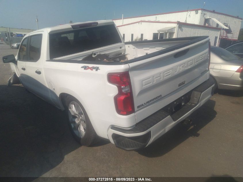 2021 CHEVROLET SILVERADO 1500 CUSTOM - 3GCPYBEK2MG457732