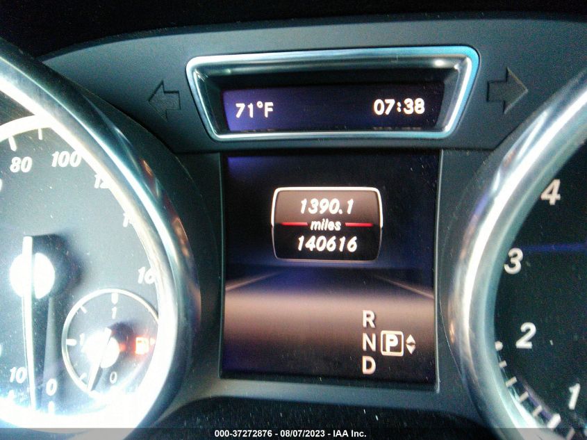 2014 MERCEDES-BENZ M-CLASS ML 350 - 4JGDA5JB1EA390857