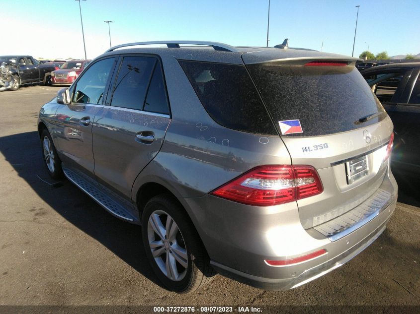 2014 MERCEDES-BENZ M-CLASS ML 350 - 4JGDA5JB1EA390857