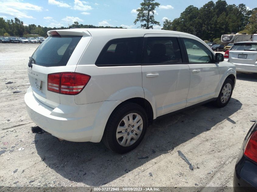 2014 DODGE JOURNEY SE - 3C4PDCAB2ET134507