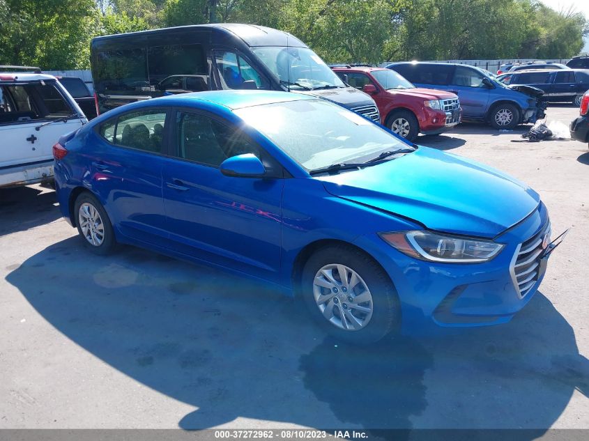 2017 HYUNDAI ELANTRA SE - KMHD74LF6HU368025