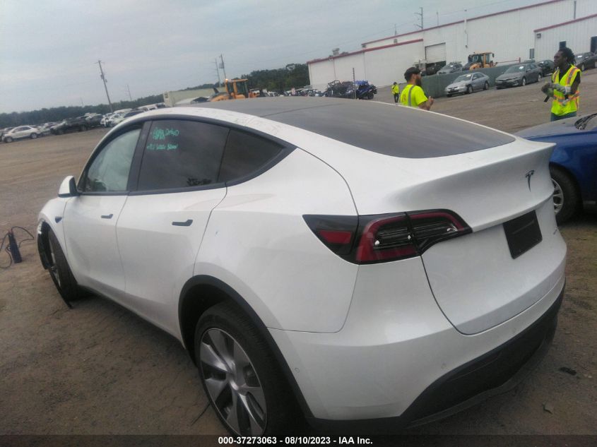 2022 TESLA MODEL Y LONG RANGE - 7SAYGDEE8NA009452