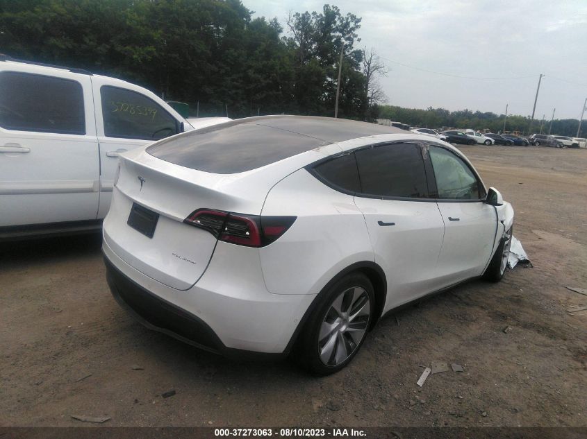 2022 TESLA MODEL Y LONG RANGE - 7SAYGDEE8NA009452