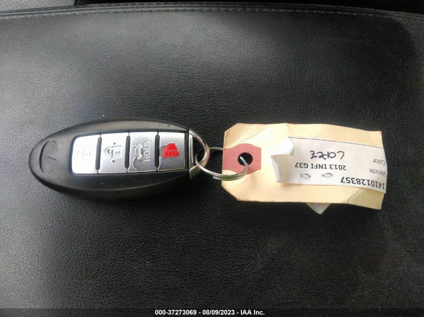 2013 INFINITI G37 SEDAN X JN1CV6AR6DM357151