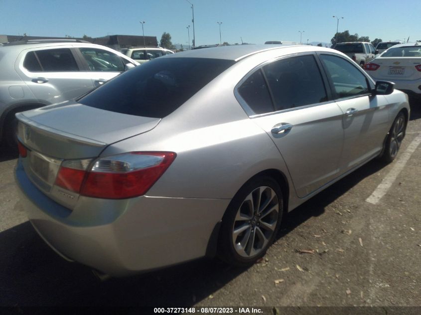 2015 HONDA ACCORD SEDAN SPORT - 1HGCR2F55FA162602