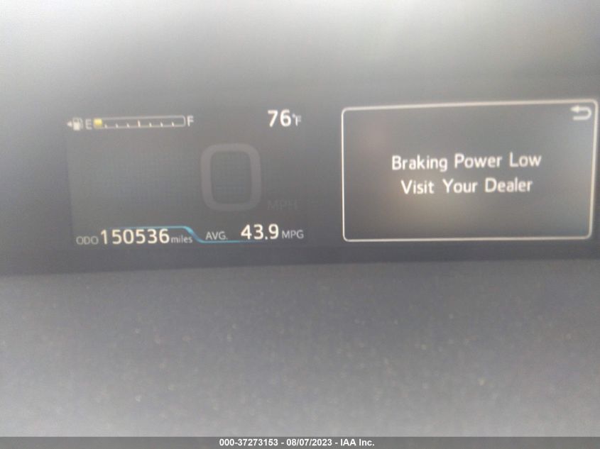 2018 TOYOTA PRIUS TWO/TWO ECO/THREE - JTDKBRFU1J3066154
