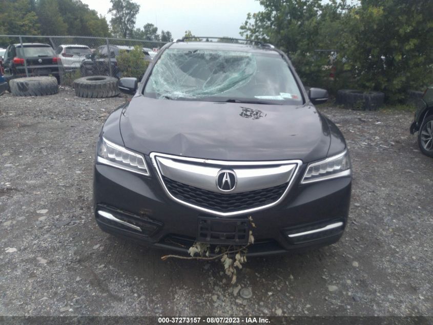 2014 ACURA MDX - 5FRYD4H28EB019567