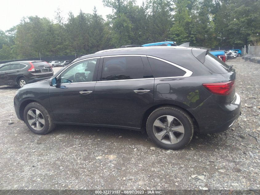 2014 ACURA MDX - 5FRYD4H28EB019567