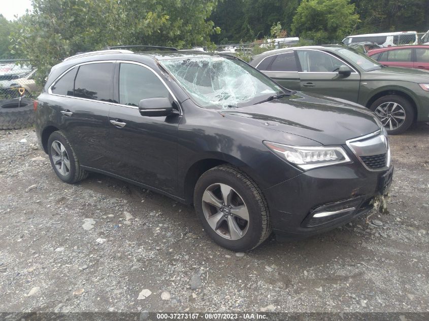 2014 ACURA MDX - 5FRYD4H28EB019567