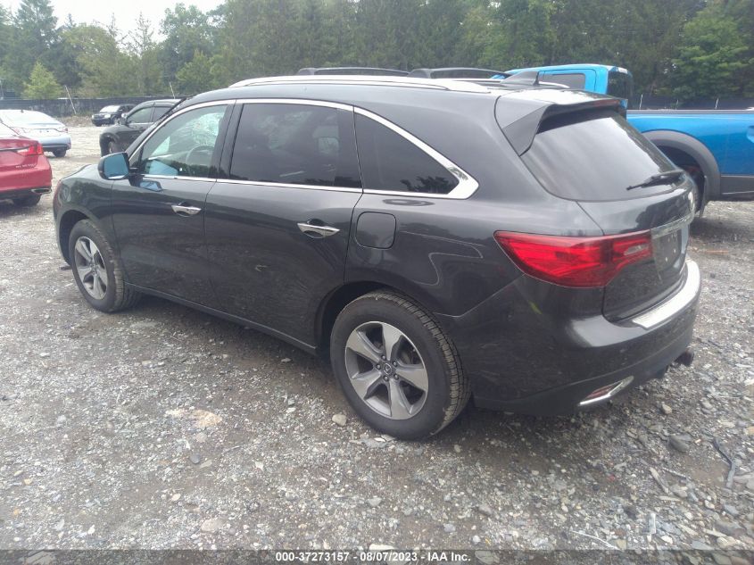 2014 ACURA MDX - 5FRYD4H28EB019567