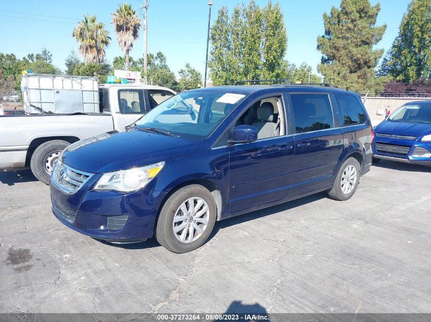 2013 VOLKSWAGEN ROUTAN SE W/RSE & NAVIGATION 2C4RVABG6DR725185