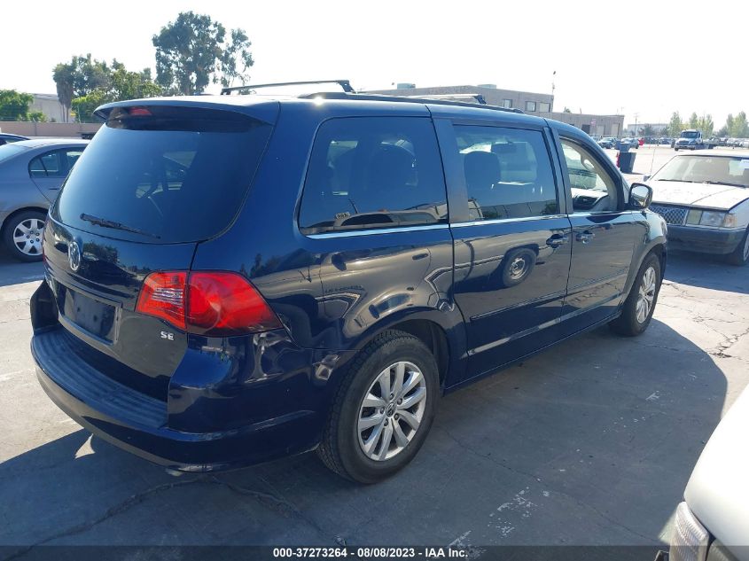 2013 VOLKSWAGEN ROUTAN SE W/RSE & NAVIGATION 2C4RVABG6DR725185