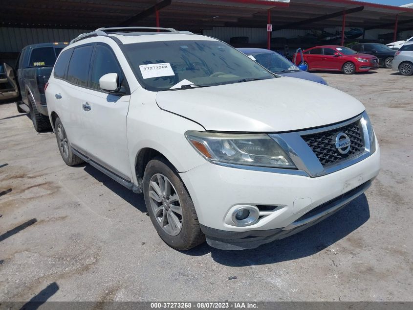 2014 NISSAN PATHFINDER SL - 5N1AR2MN9EC619533