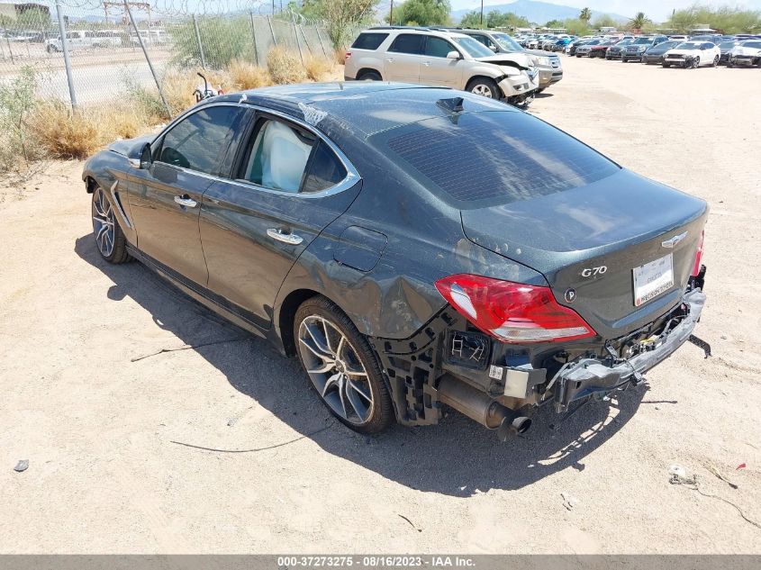 2019 GENESIS G70 PRESTIGE/SPORT/DYNAMIC/DE - KMTG34LE5KU013585