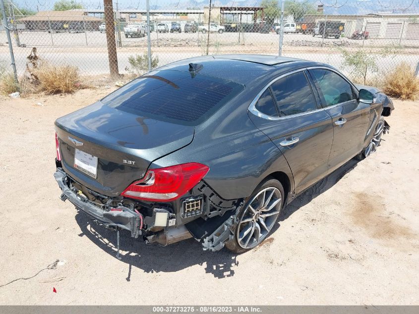 2019 GENESIS G70 PRESTIGE/SPORT/DYNAMIC/DE - KMTG34LE5KU013585