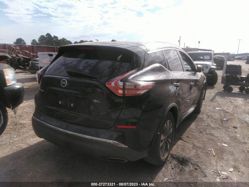 2015 NISSAN MURANO SL - 5N1AZ2MG6FN240562
