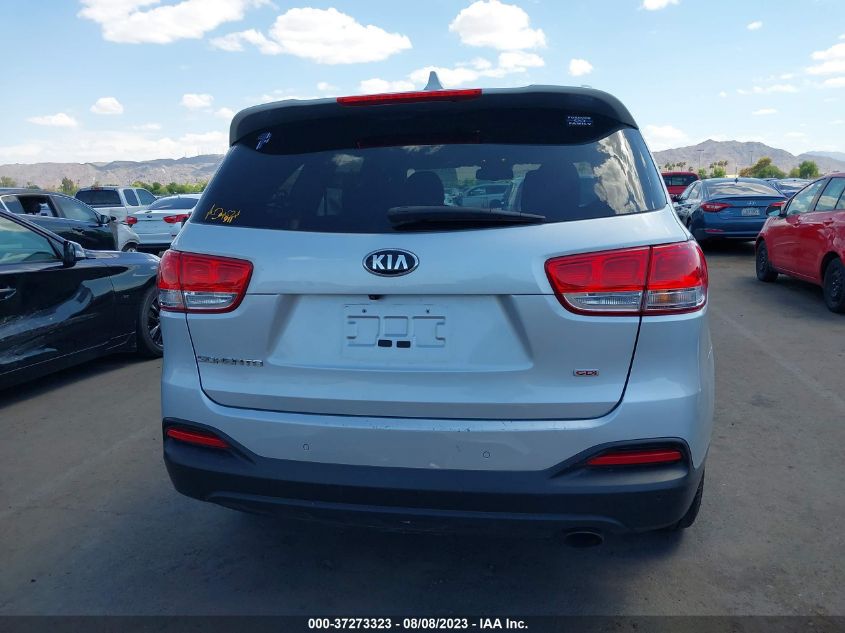 2018 KIA SORENTO LX - 5XYPG4A36JG371671