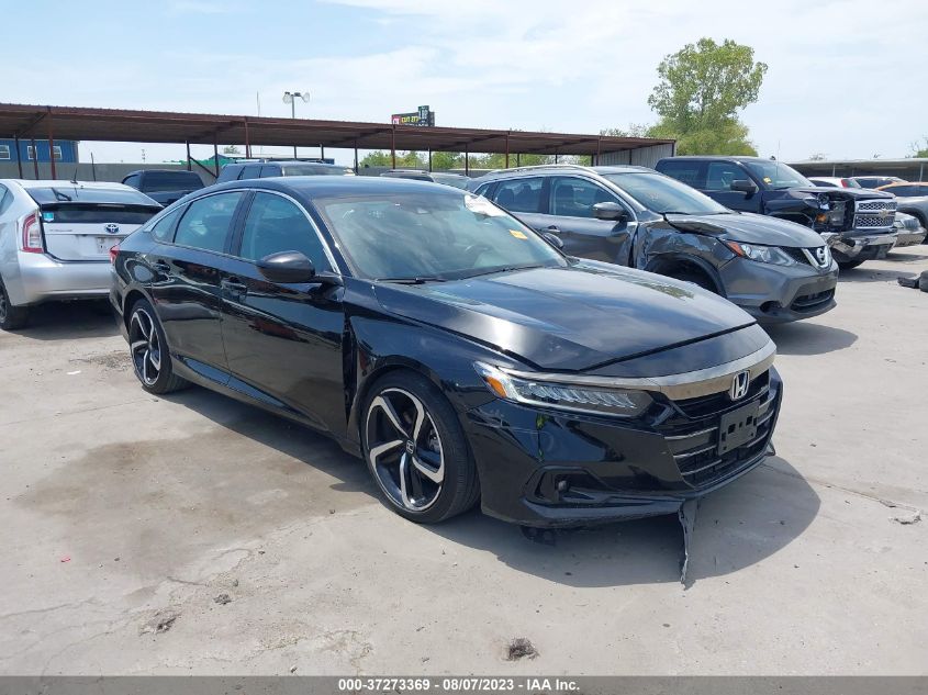 2021 HONDA ACCORD SEDAN SPORT SE - 1HGCV1F41MA031628