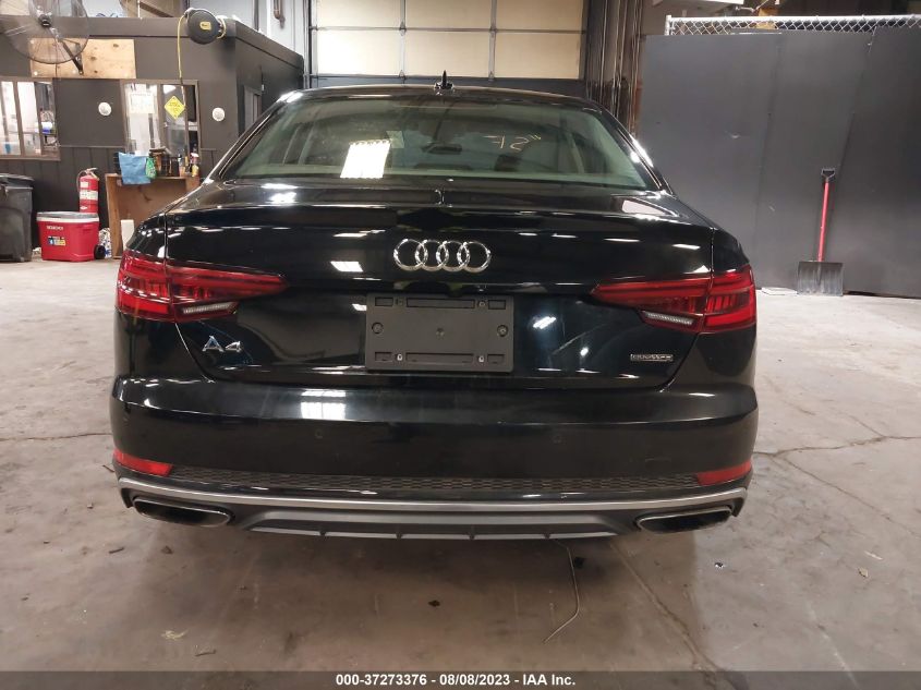 2019 AUDI A4 PREMIUM PLUS - WAUENAF43KA015917