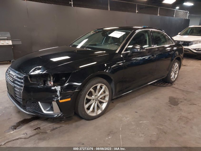 2019 AUDI A4 PREMIUM PLUS - WAUENAF43KA015917