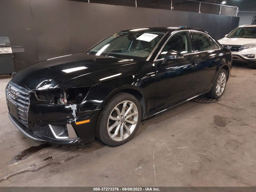 2019 AUDI A4 PREMIUM PLUS - WAUENAF43KA015917