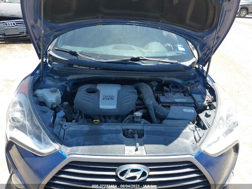 2016 HYUNDAI VELOSTER TURBO - KMHTC6AE0GU298503