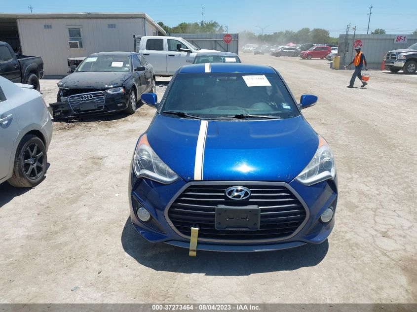 2016 HYUNDAI VELOSTER TURBO - KMHTC6AE0GU298503
