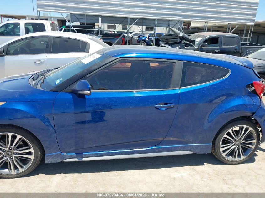 2016 HYUNDAI VELOSTER TURBO - KMHTC6AE0GU298503