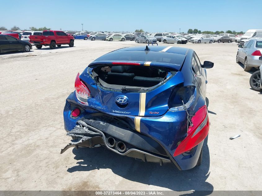 2016 HYUNDAI VELOSTER TURBO - KMHTC6AE0GU298503