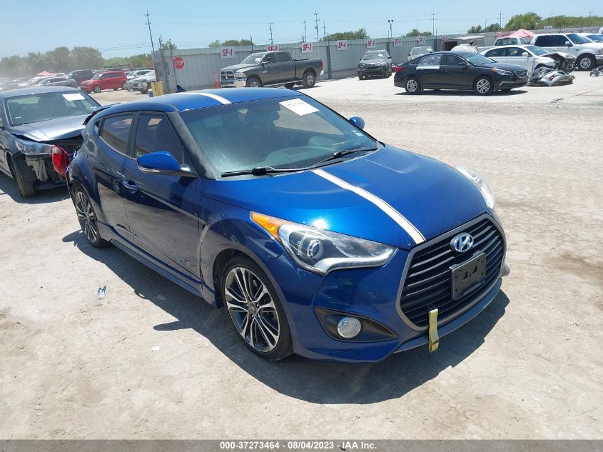 2016 HYUNDAI VELOSTER TURBO - KMHTC6AE0GU298503