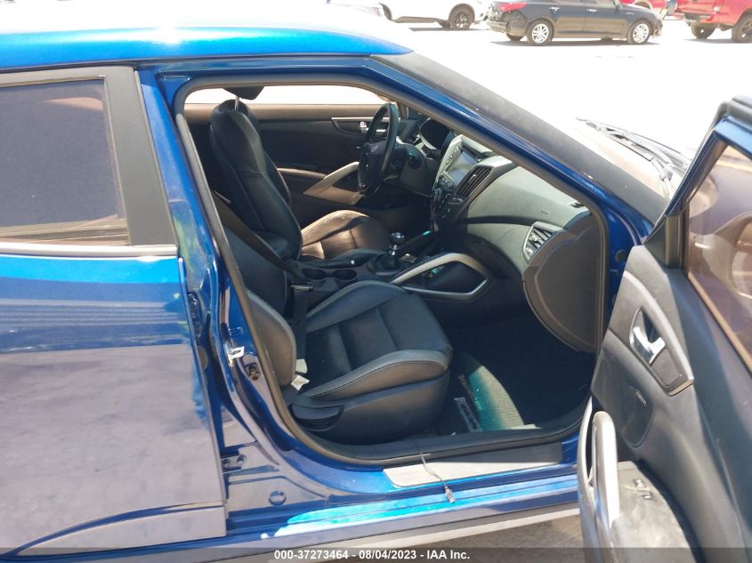 2016 HYUNDAI VELOSTER TURBO - KMHTC6AE0GU298503