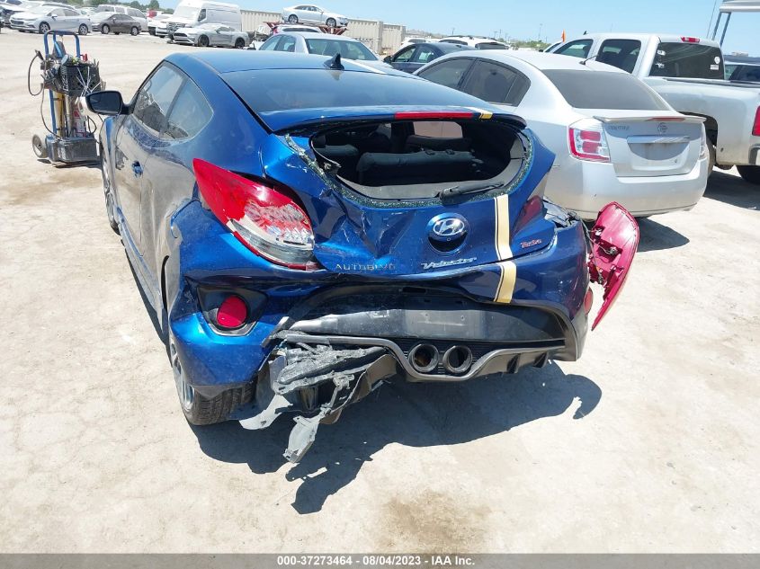 2016 HYUNDAI VELOSTER TURBO - KMHTC6AE0GU298503