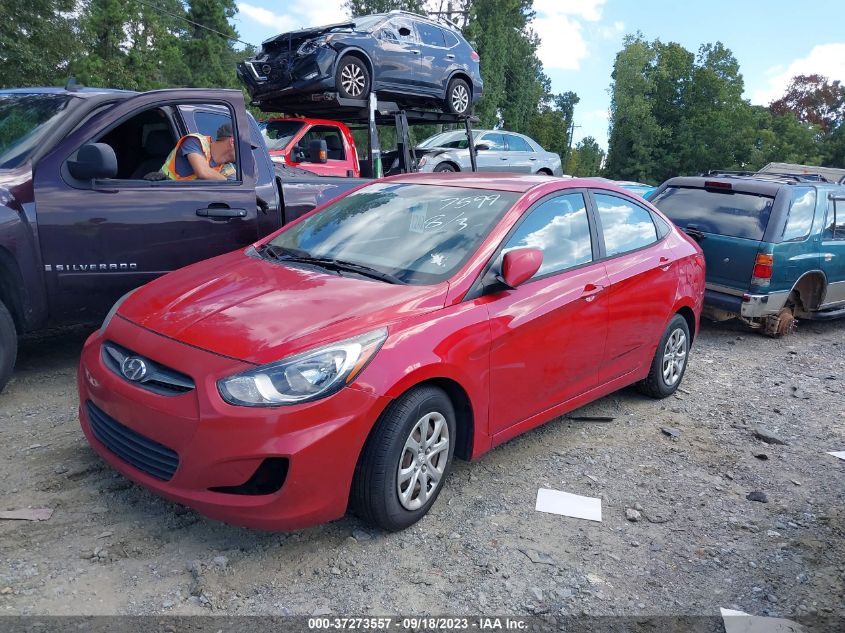 2013 HYUNDAI ACCENT GLS - KMHCT4AEXDU577599