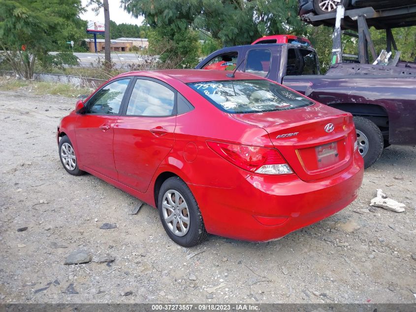2013 HYUNDAI ACCENT GLS - KMHCT4AEXDU577599