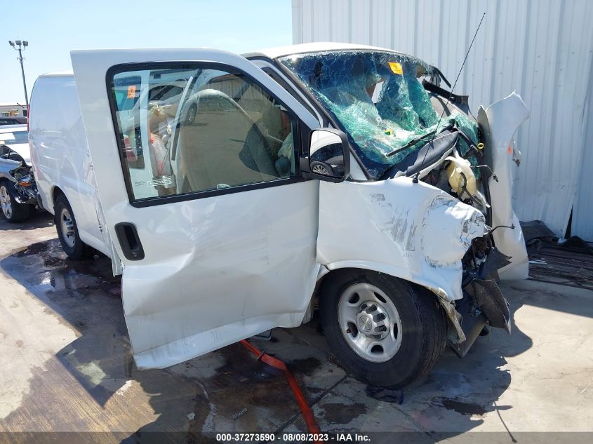 2014 CHEVROLET EXPRESS CARGO VAN - 1GCWGGFAXE1149130