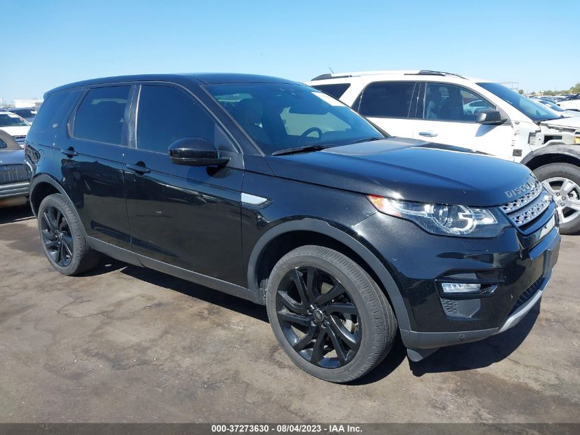 2016 LAND ROVER DISCOVERY SPORT HSE - SALCR2BG0GH582582