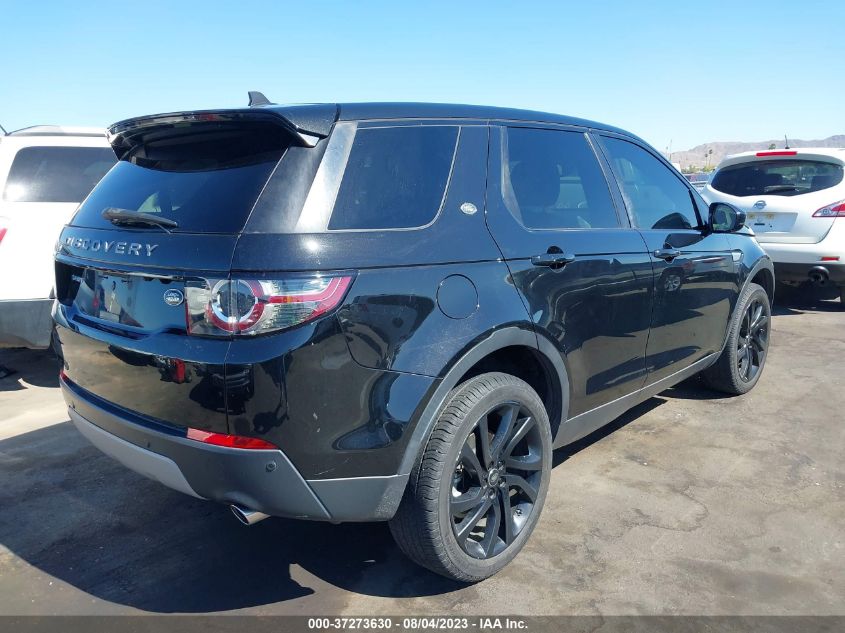2016 LAND ROVER DISCOVERY SPORT HSE - SALCR2BG0GH582582