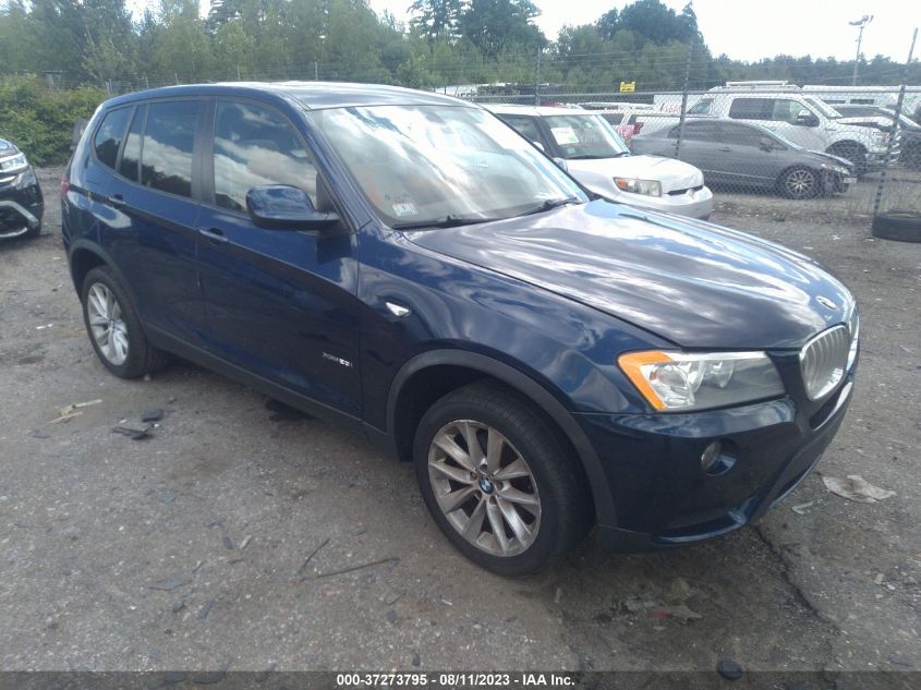 2013 BMW X3 XDRIVE28I - 5UXWX9C58D0D00345