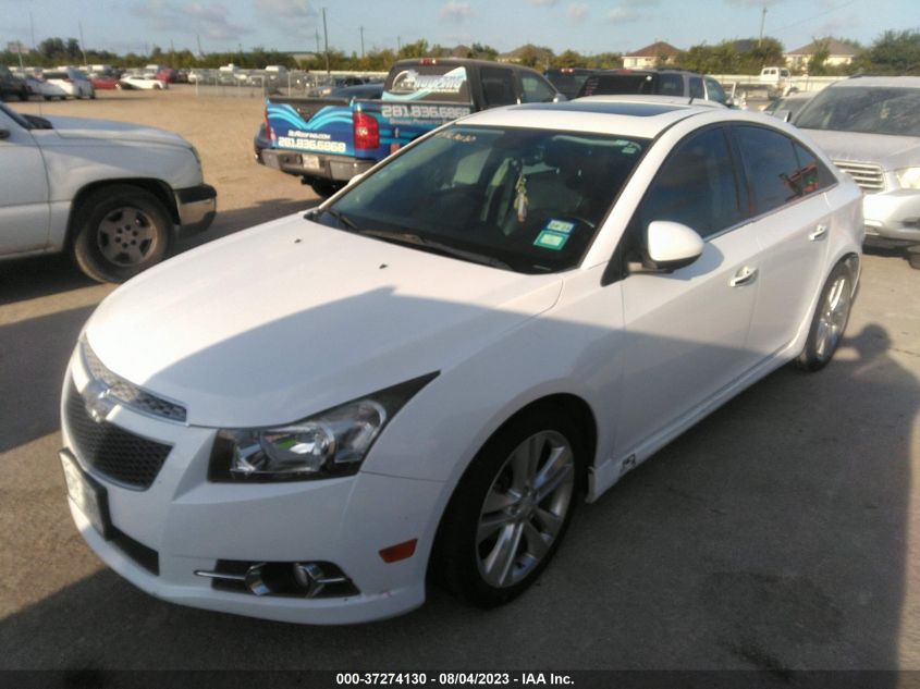 2014 CHEVROLET CRUZE LTZ - 1G1PG5SB8E7388740