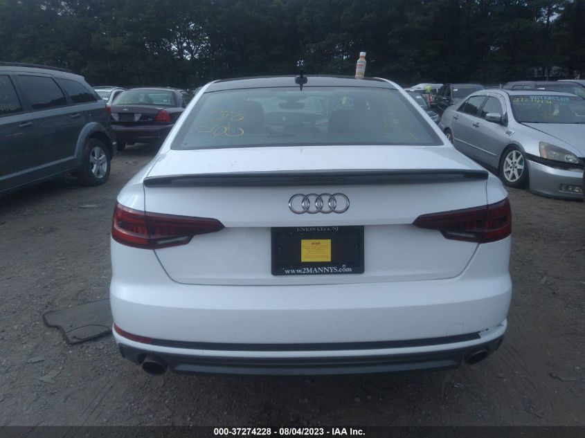 2018 AUDI A4 PREMIUM/TECH PREMIUM - WAUKMAF49JA068383