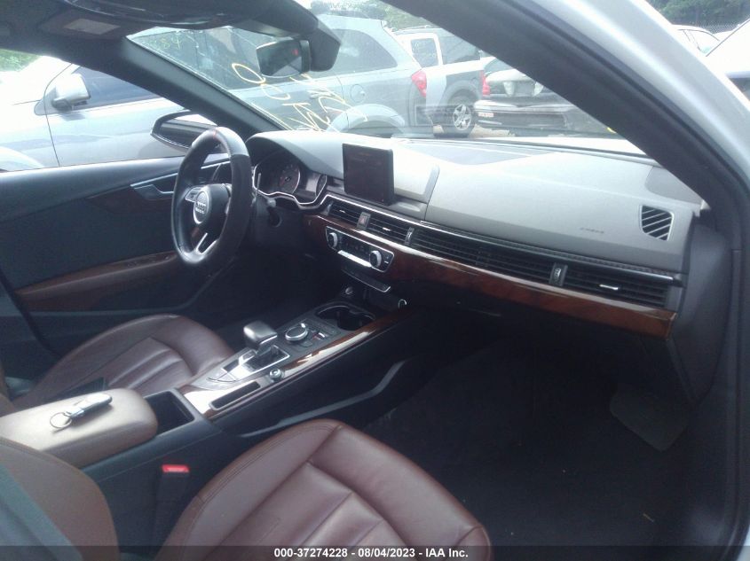 2018 AUDI A4 PREMIUM/TECH PREMIUM - WAUKMAF49JA068383