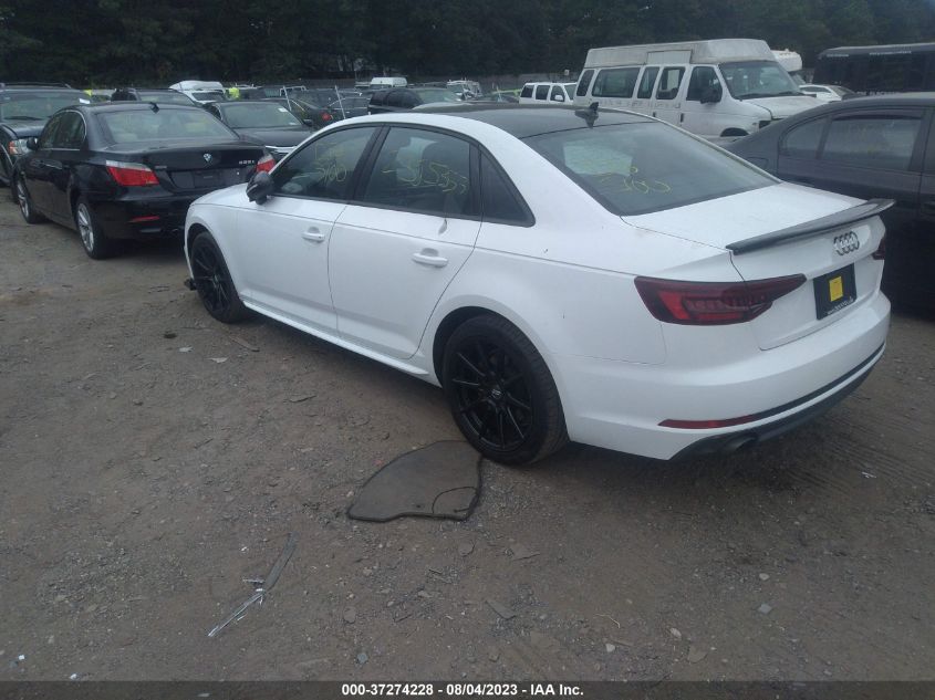 2018 AUDI A4 PREMIUM/TECH PREMIUM - WAUKMAF49JA068383