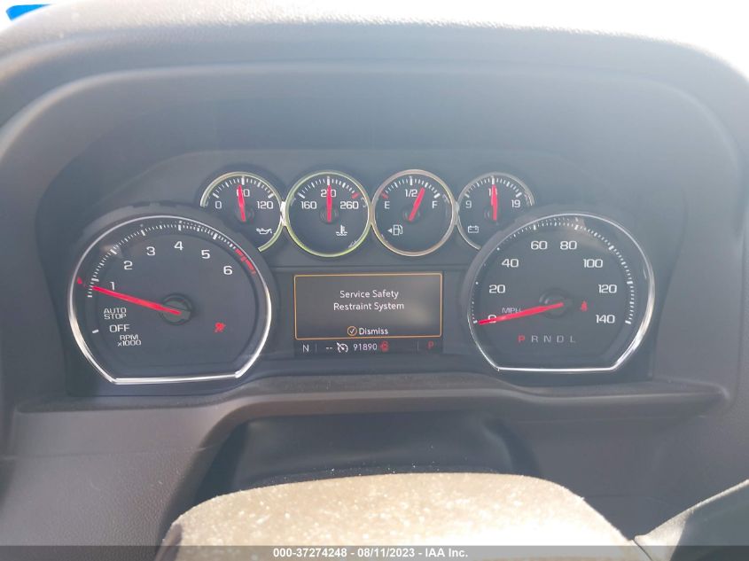 2019 CHEVROLET SILVERADO 1500 LT - 1GCPWCED3KZ160625