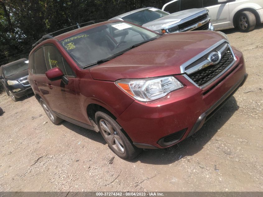 2015 SUBARU FORESTER 2.5I PREMIUM - JF2SJADC0FH467124