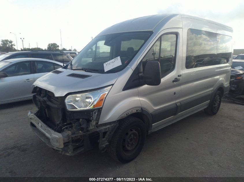 2015 FORD TRANSIT WAGON XL/XLT - 1FMZK1CM3FKA69425