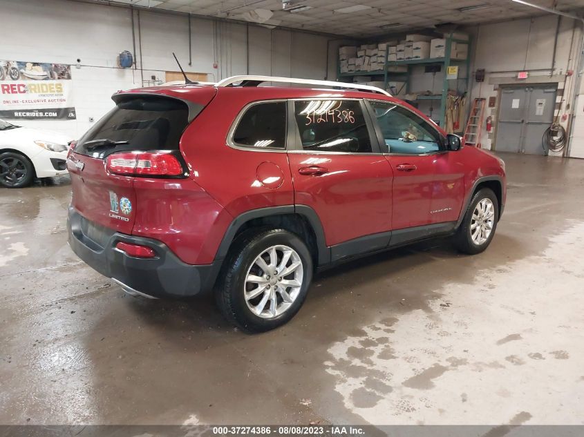 2014 JEEP CHEROKEE LIMITED - 1C4PJMDSXEW300633
