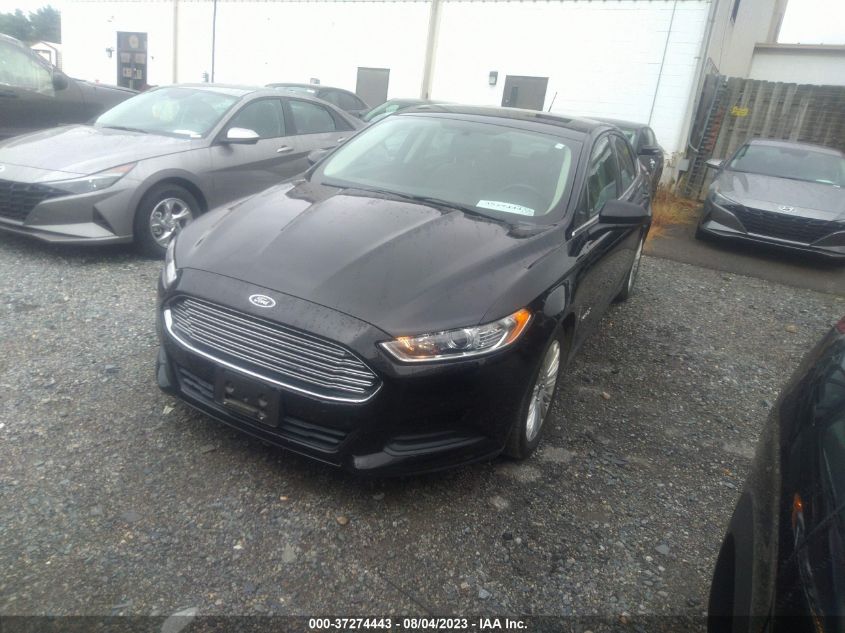 2016 FORD FUSION S HYBRID - 3FA6P0UU1GR203367