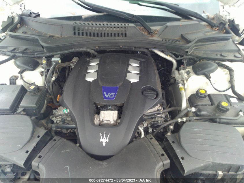 2017 MASERATI GHIBLI S - ZAM57RSS4H1226287